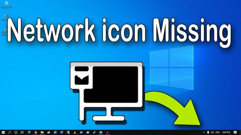 How to Show Internet Icon on Taskbar in Windows 10